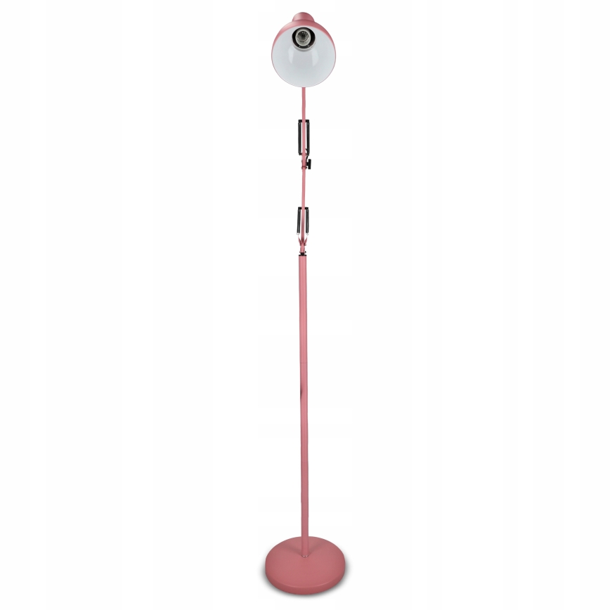 Lámpara de pie 1xE27/40W/230V rosa