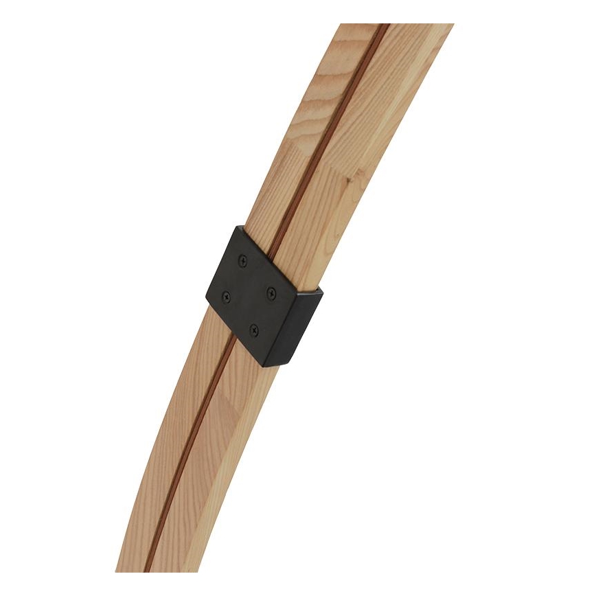 Lámpara de pie 1xE27/60W/230V fresno/negro