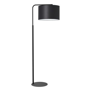 Lámpara de pie ARDEN 1xE27/60W/230V negra/blanca
