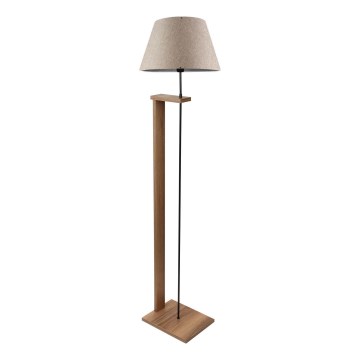 Lámpara de pie AYD 1xE27/40W/230V beige/marrón