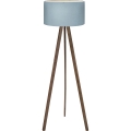 Lámpara de pie AYD 1xE27/40W/230V marrón/azul