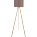 Lámpara de pie AYD 1xE27/40W/230V marrón/beige