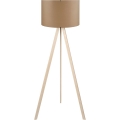 Lámpara de pie AYD 1xE27/40W/230V marrón/beige