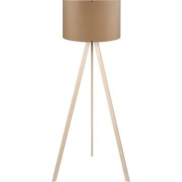Lámpara de pie AYD 1xE27/40W/230V marrón/beige