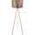 Lámpara de pie AYD 1xE27/40W/230V marrón/beige