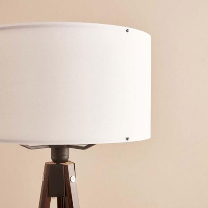 Lámpara de pie AYD 1xE27/40W/230V marrón/beige