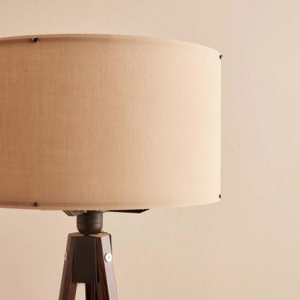 Lámpara de pie AYD 1xE27/40W/230V marrón/beige