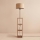 Lámpara de Pie AYD 1xE27/40W/230V Marrón/Beige