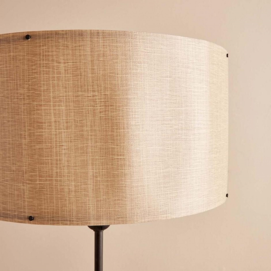 Lámpara de Pie AYD 1xE27/40W/230V Marrón/Beige