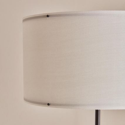 Lámpara de pie AYD 1xE27/40W/230V marrón/blanco