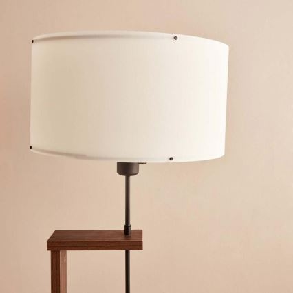 Lámpara de pie AYD 1xE27/40W/230V marrón/blanco