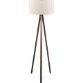 Lámpara de pie AYD 1xE27/40W/230V marrón/crema