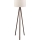 Lámpara de pie AYD 1xE27/40W/230V marrón/crema