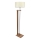 Lámpara de pie AYD 1xE27/40W/230V marrón / crema