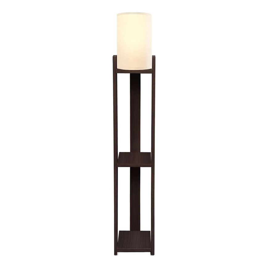 Lámpara de pie AYD 1xE27/40W/230V marrón/crema