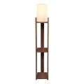 Lámpara de pie AYD 1xE27/40W/230V marrón/crema