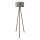 Lámpara de pie AYD 1xE27/40W/230V marrón/gris