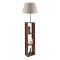 Lámpara de pie AYD 1xE27/40W/230V marrón/gris