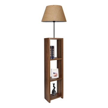 Lámpara de pie AYD 1xE27/40W/230V marrón