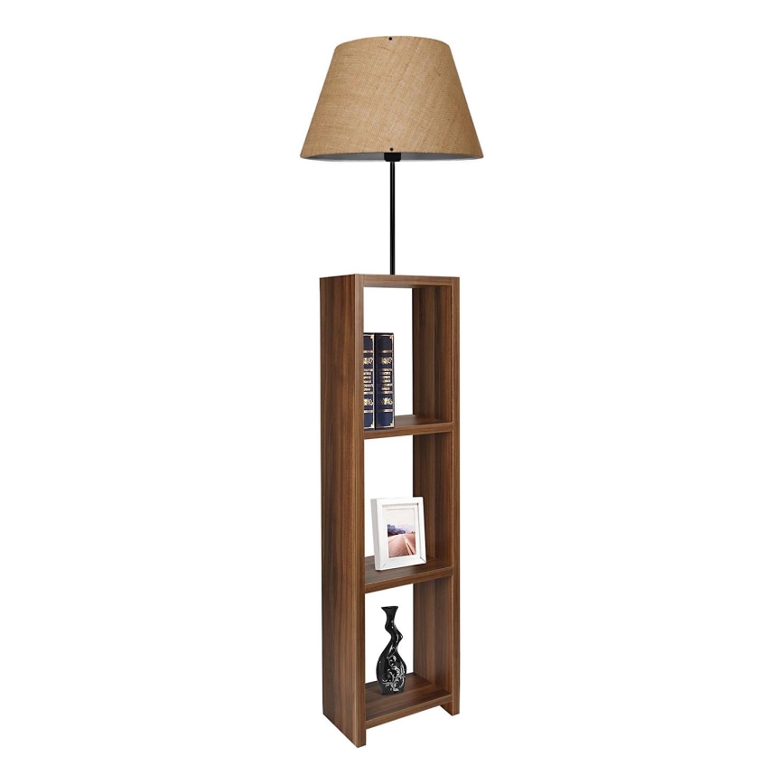 Lámpara de pie AYD 1xE27/40W/230V marrón