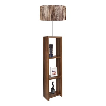 Lámpara de pie AYD 1xE27/40W/230V marrón