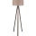 Lámpara de pie AYD 1xE27/40W/230V marrón