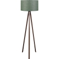 Lámpara de pie AYD 1xE27/40W/230V marrón/verde