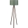 Lámpara de pie AYD 1xE27/40W/230V marrón/verde