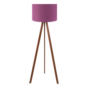 Lámpara de pie AYD 1xE27/40W/230V morada/marrón