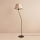 Lámpara de pie AYD 1xE27/40W/230V negra/beige