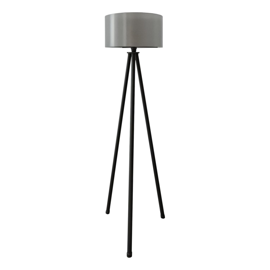 Lámpara de pie AYD 1xE27/40W/230V negra/gris