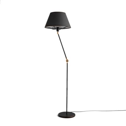 Lámpara de pie AYD 1xE27/40W/230V negra