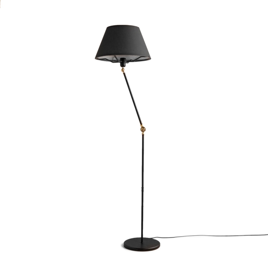 Lámpara de pie AYD 1xE27/40W/230V negra