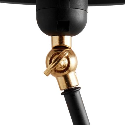 Lámpara de pie AYD 1xE27/40W/230V negra