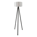 Lámpara de pie AYD 1xE27/40W/230V negro/blanco