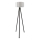 Lámpara de pie AYD 1xE27/40W/230V negro/blanco