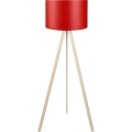 Lámpara de pie AYD 1xE27/40W/230V roja/beige