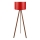 Lámpara de pie AYD 1xE27/40W/230V roja/marrón