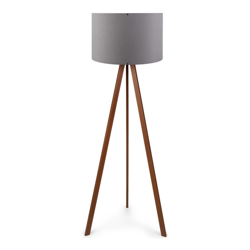 Lámpara de pie AYD 1xE27/60W/230V gris/marrón