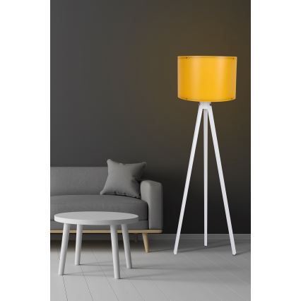 Lámpara de pie AYD 1xE27/60W/230V naranja/blanco