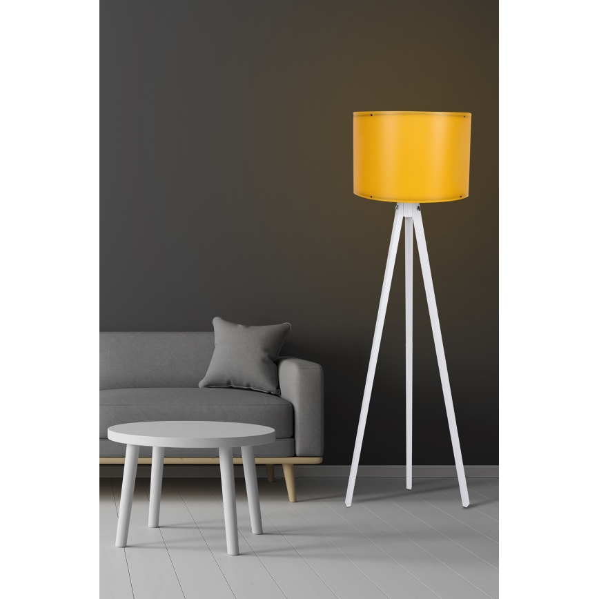 Lámpara de pie AYD 1xE27/60W/230V naranja/blanco