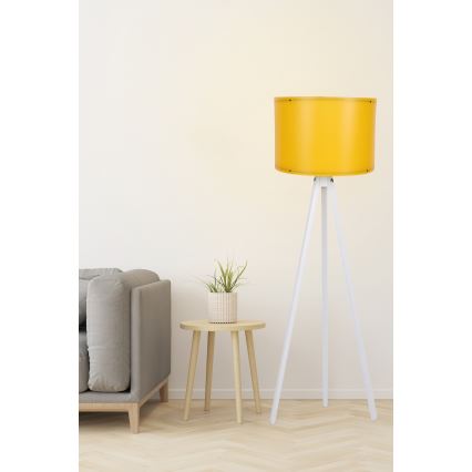 Lámpara de pie AYD 1xE27/60W/230V naranja/blanco