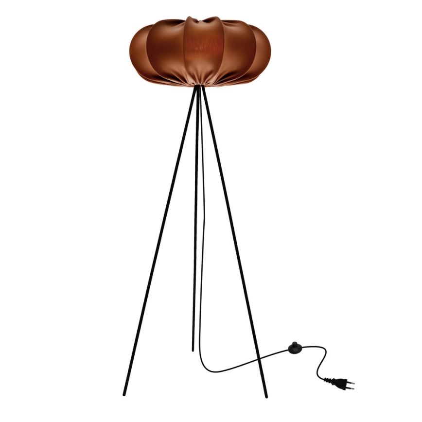 Lámpara de pie CAFEE 1xE27/40W/230V marrón/negra