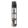 Lámpara de pie con estantes NORA 1xE27/40W/230V negro/marrón