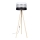 Lámpara de pie CORAL 1xE27/60W/230V beige/negro/blanco/cromo mate