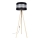 Lámpara de pie CORAL 1xE27/60W/230V beige/negro/cromo mate