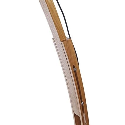 Lámpara de pie de madera 1xE27/60W/230V madera maciza/fresno