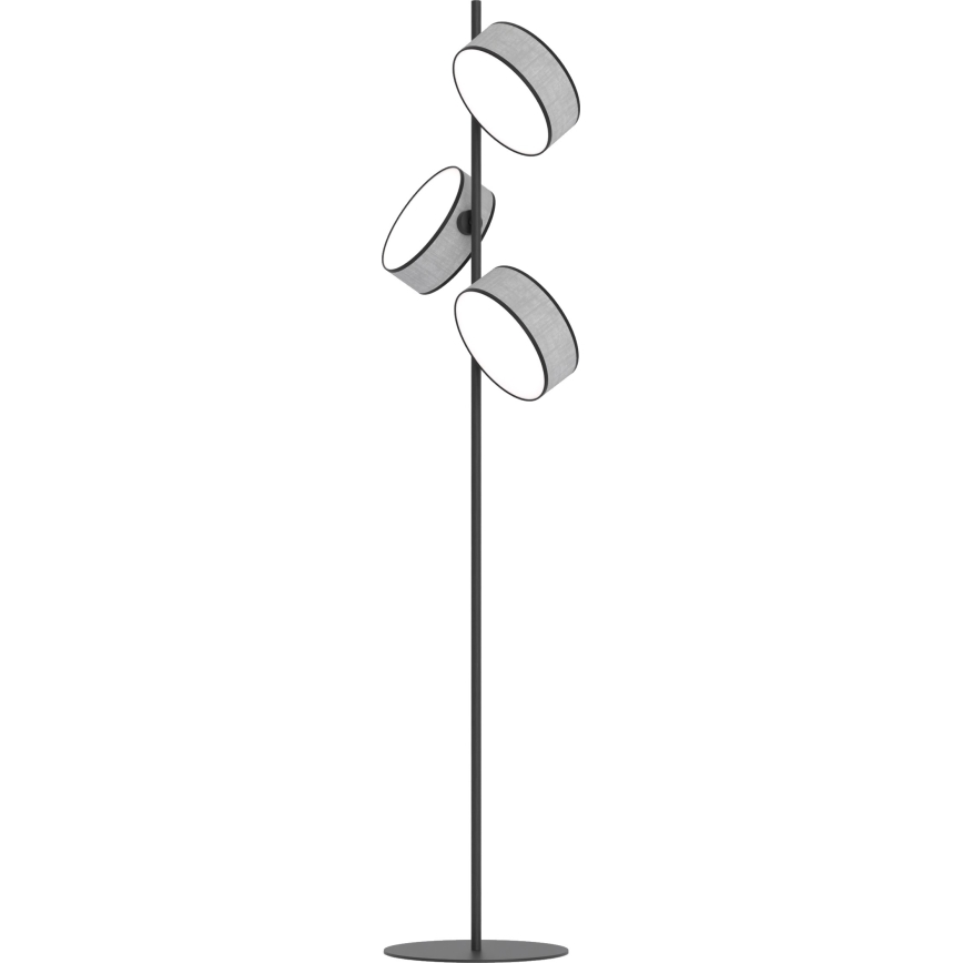 Lámpara de pie DRUMZ 3xE14/10W/230V gris
