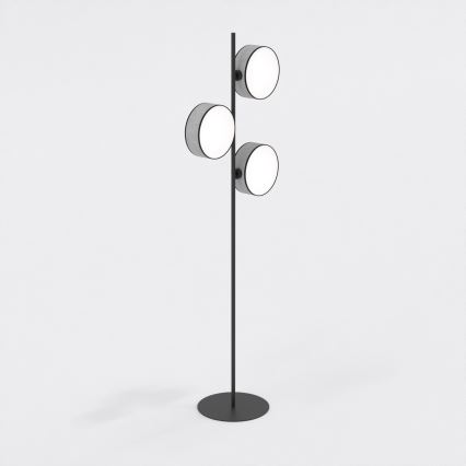 Lámpara de pie DRUMZ 3xE14/10W/230V gris