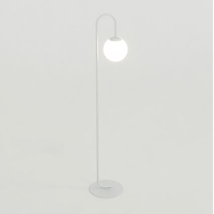 Lámpara de pie FLOR 1xE14/10W/230V gris